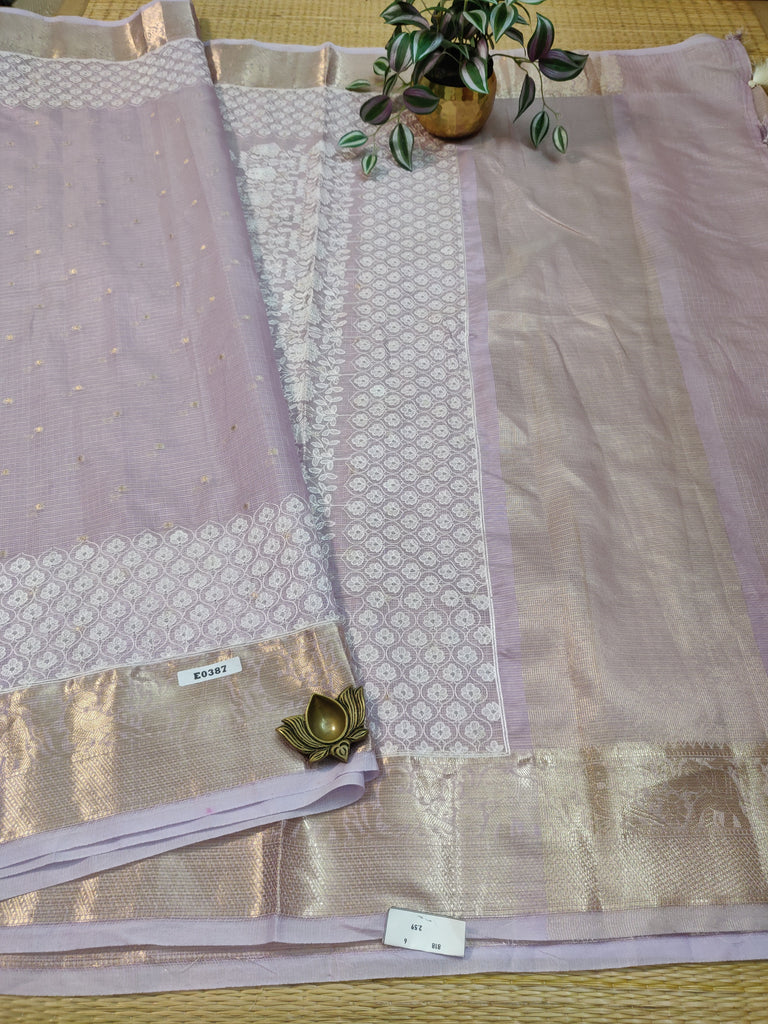 Kota Soft Tissue Saree #E0387