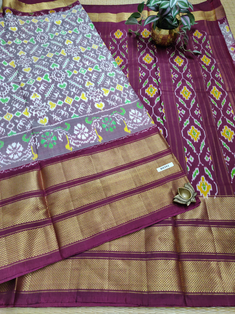 Pure Ikkat Silk #D8391