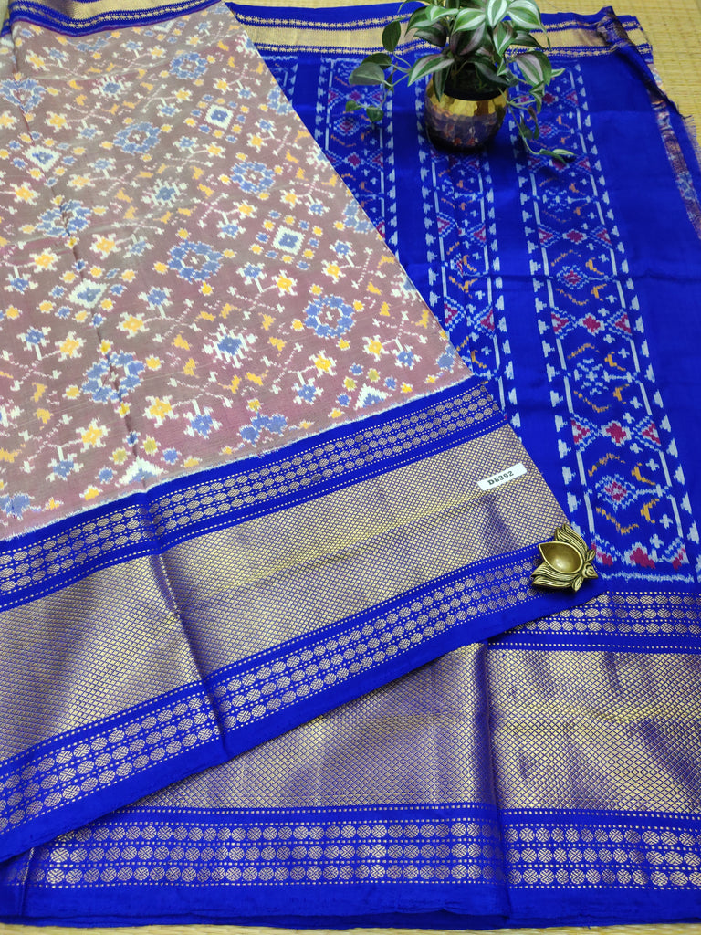 Pure Ikkat Silk #D8392