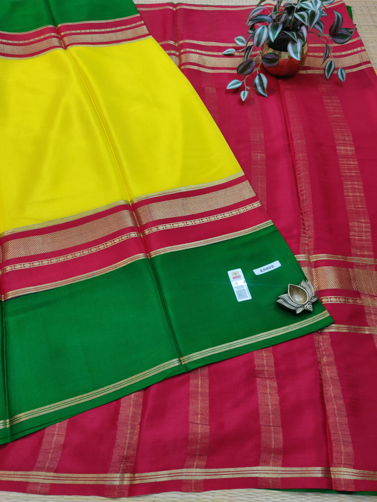 Pure Crepe Silk Saree #E0808