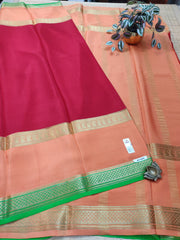 Pure Crepe Silk Saree #D7484