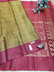 Pure Soft Silk Saree #D8364
