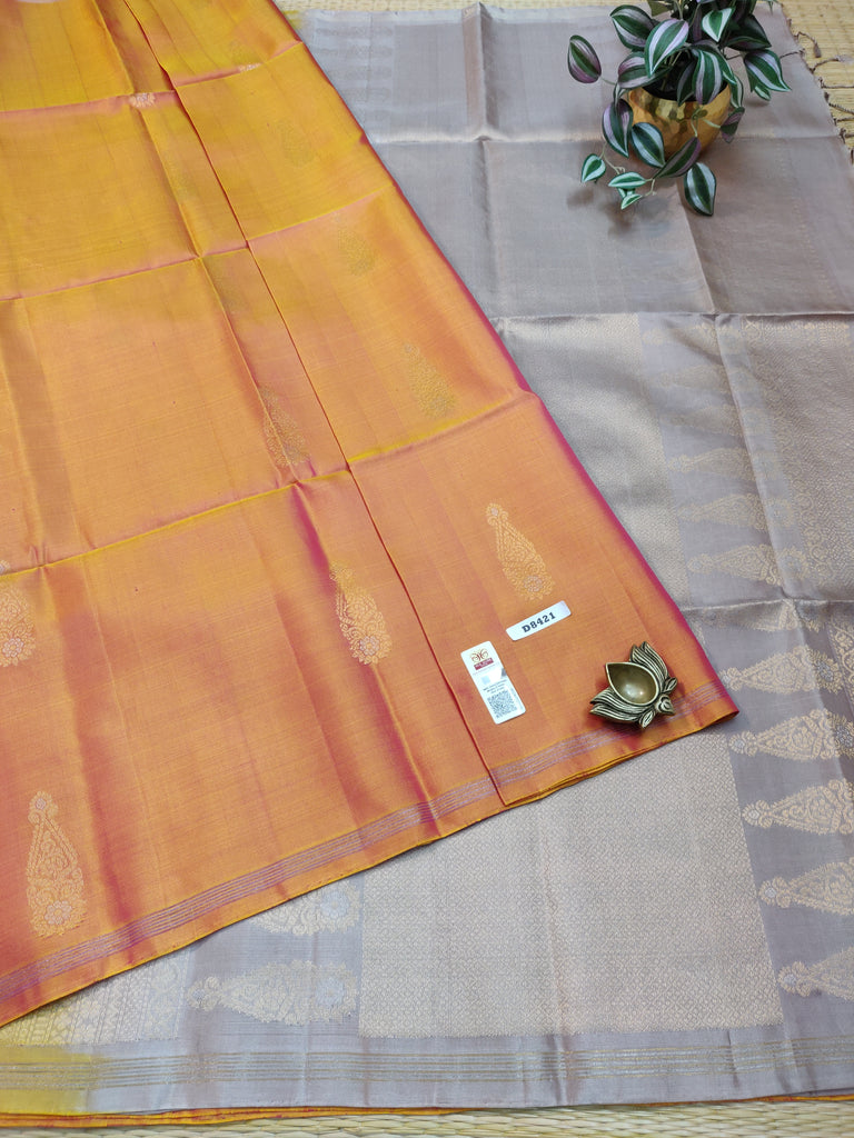 Pure Soft Silk Saree #D8421