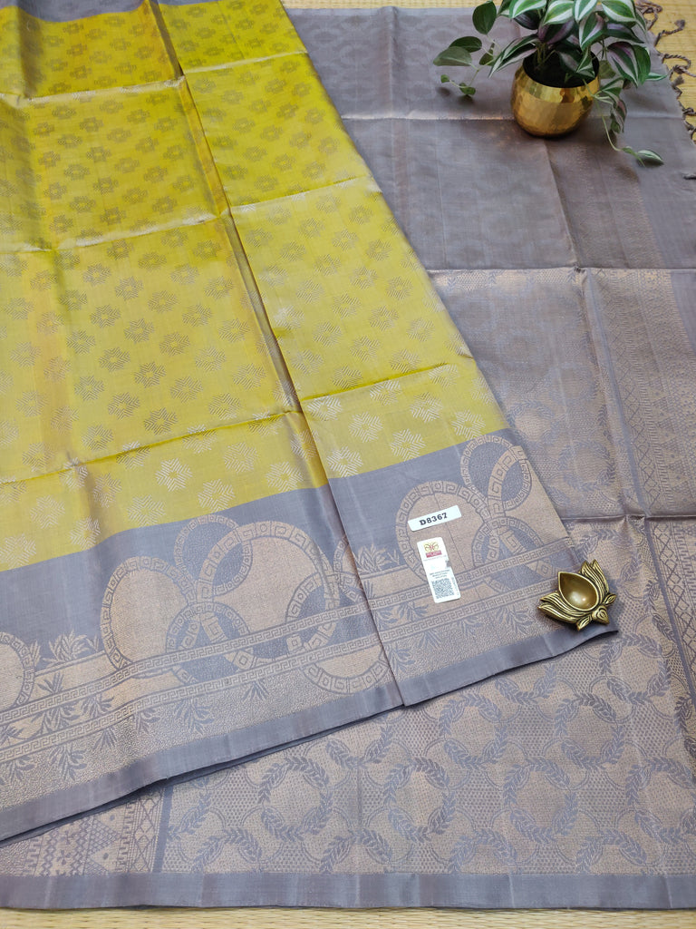 Pure Soft Silk Saree #D8367