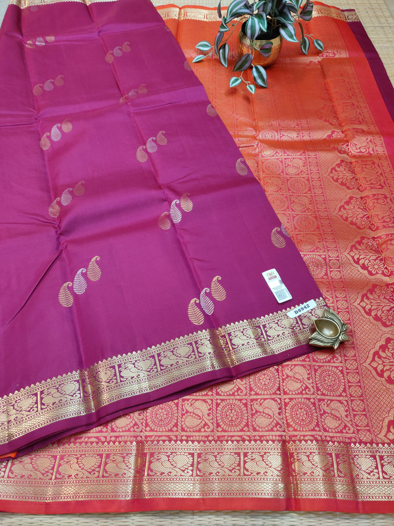 Pure Soft Silk Saree #D8942