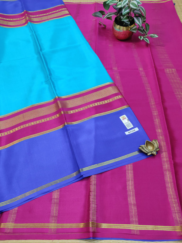 Pure Crepe Silk Saree #D9368