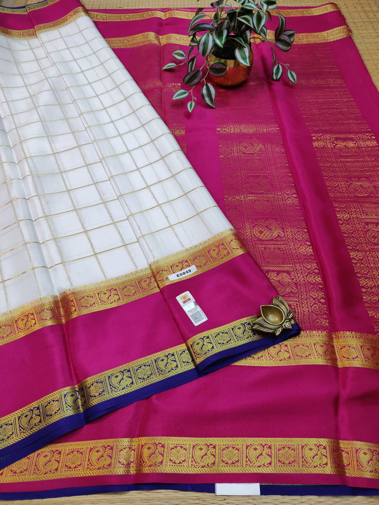 Pure Crepe Silk Saree #E0849
