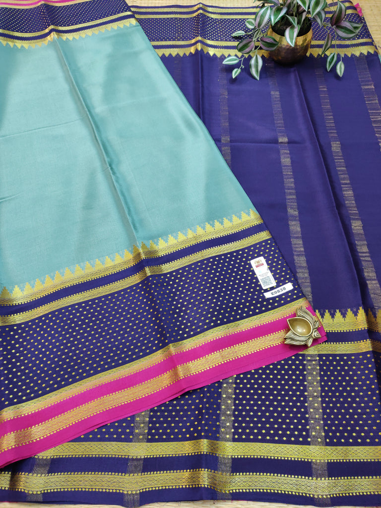Pure Crepe Silk Saree #E0838