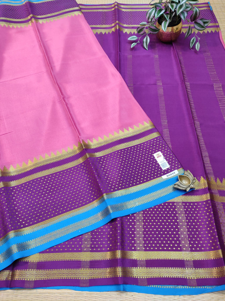 Pure Crepe Silk Saree #D9844