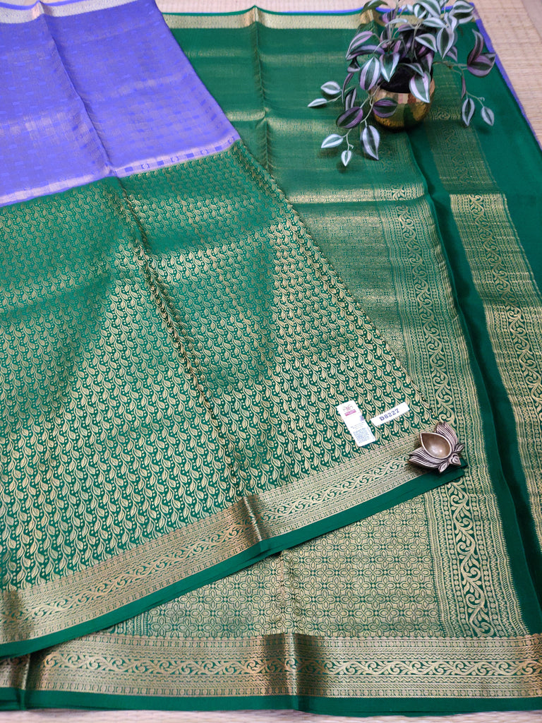 Pure Crepe Silk Saree #D8227