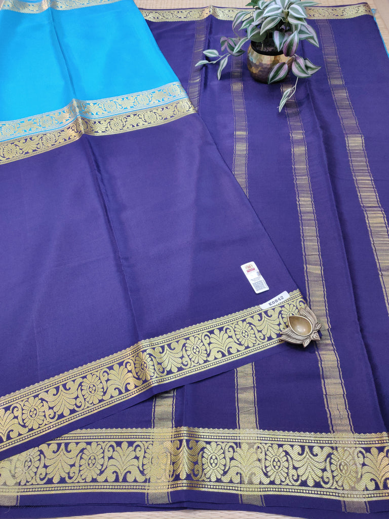 Pure Crepe Silk Saree #E0842