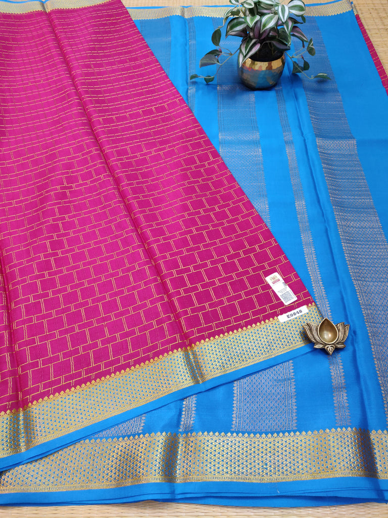 Pure Crepe Silk Saree #E0848