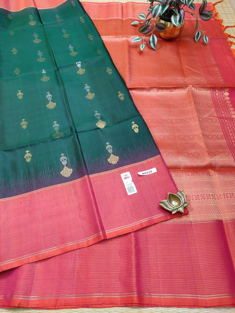 Pure Soft Silk Saree #D8525