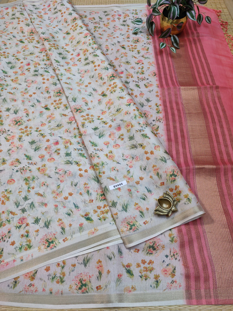 Organza Saree #E0995