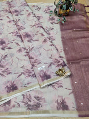 Organza Saree #E0992