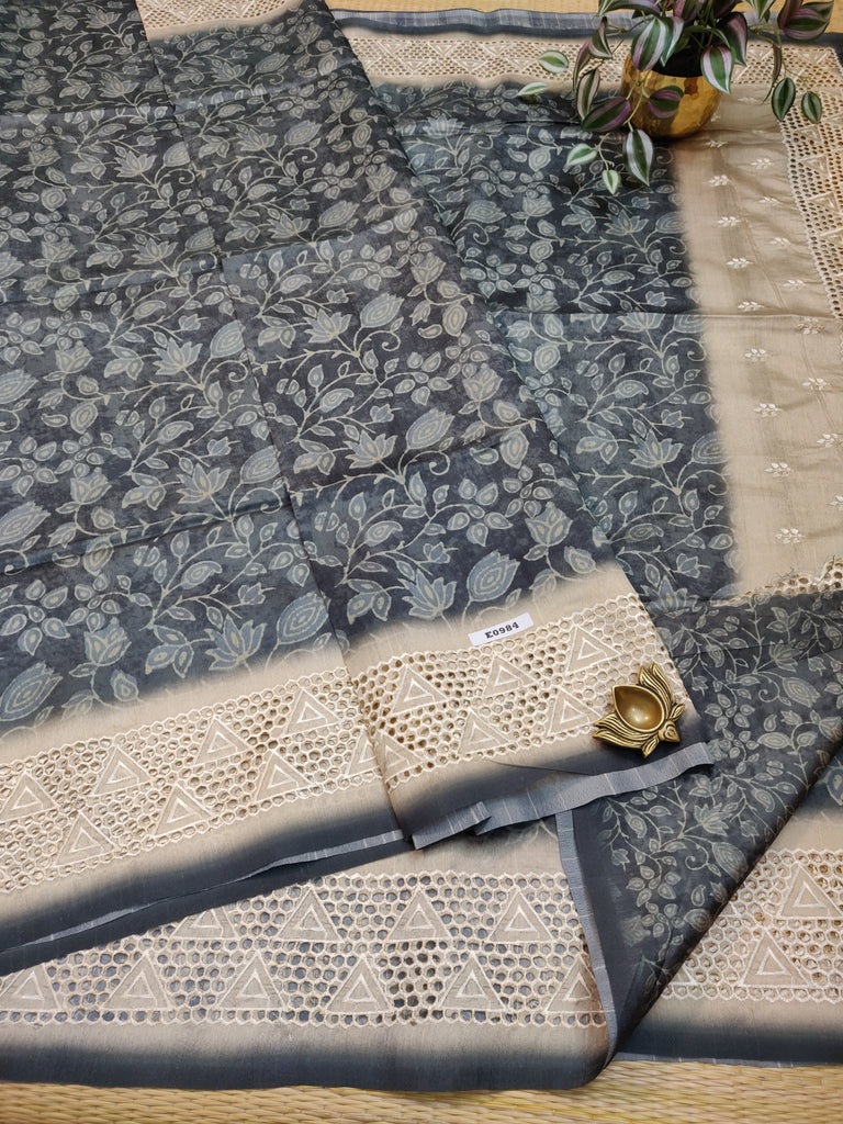 Mutka Tussar Silk# E0984