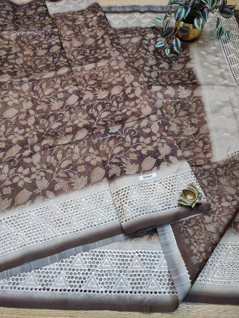 Mutka Tussar Silk# E0983