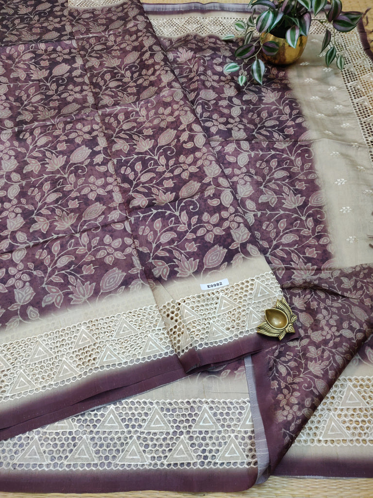 Mutka Tussar Silk# E0982