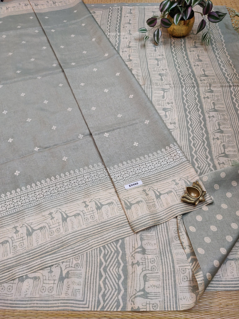 Mutka Tussar Silk# E0980