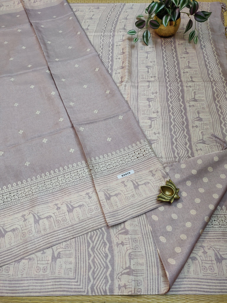 Mutka Tussar Silk# E0979