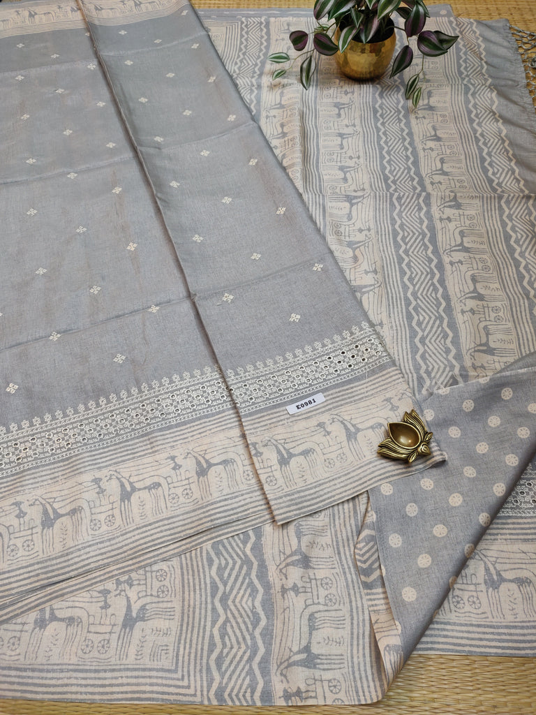 Mutka Tussar Silk# E0981