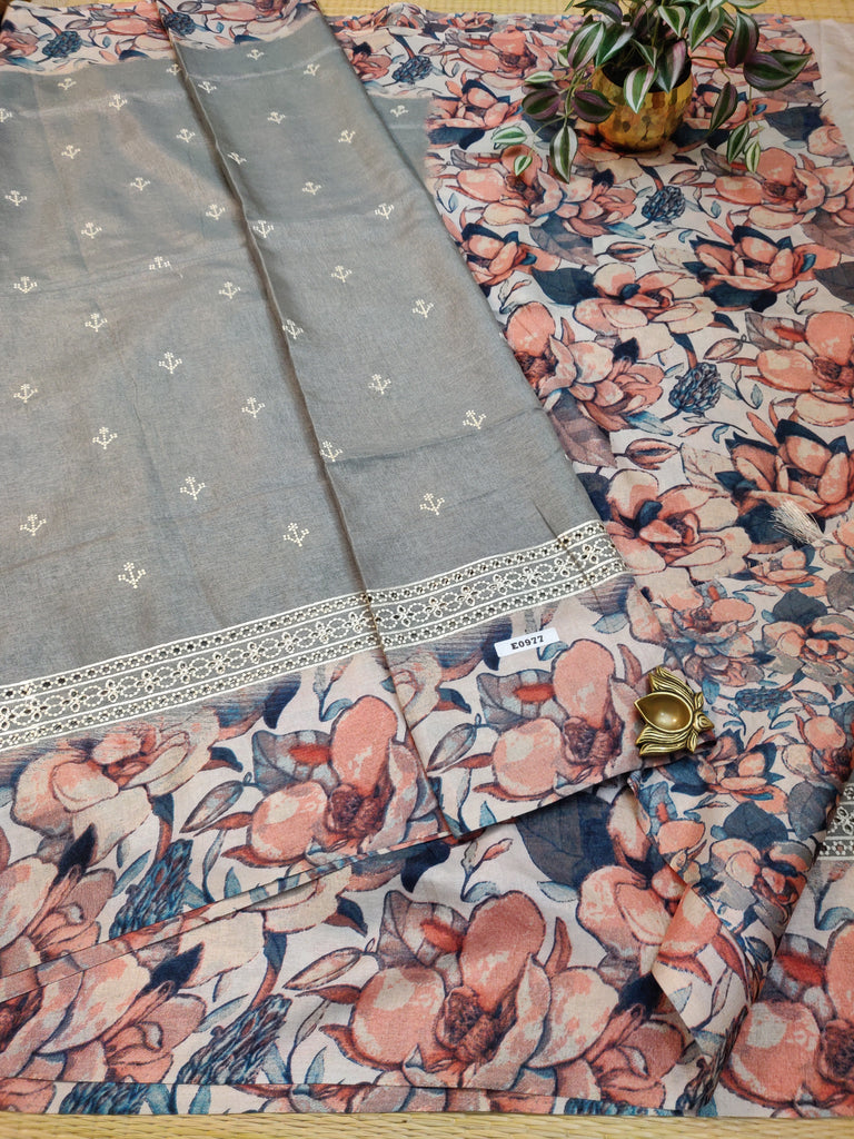 Mutka Tussar Silk# E0977