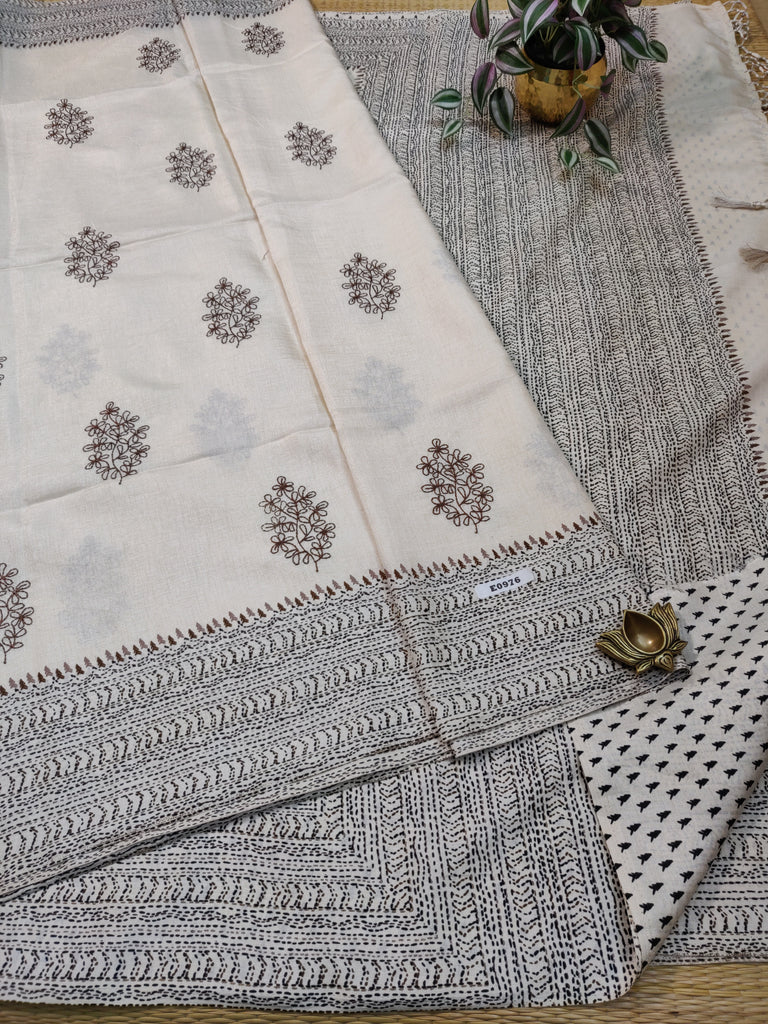 Mutka Tussar Silk# E0976