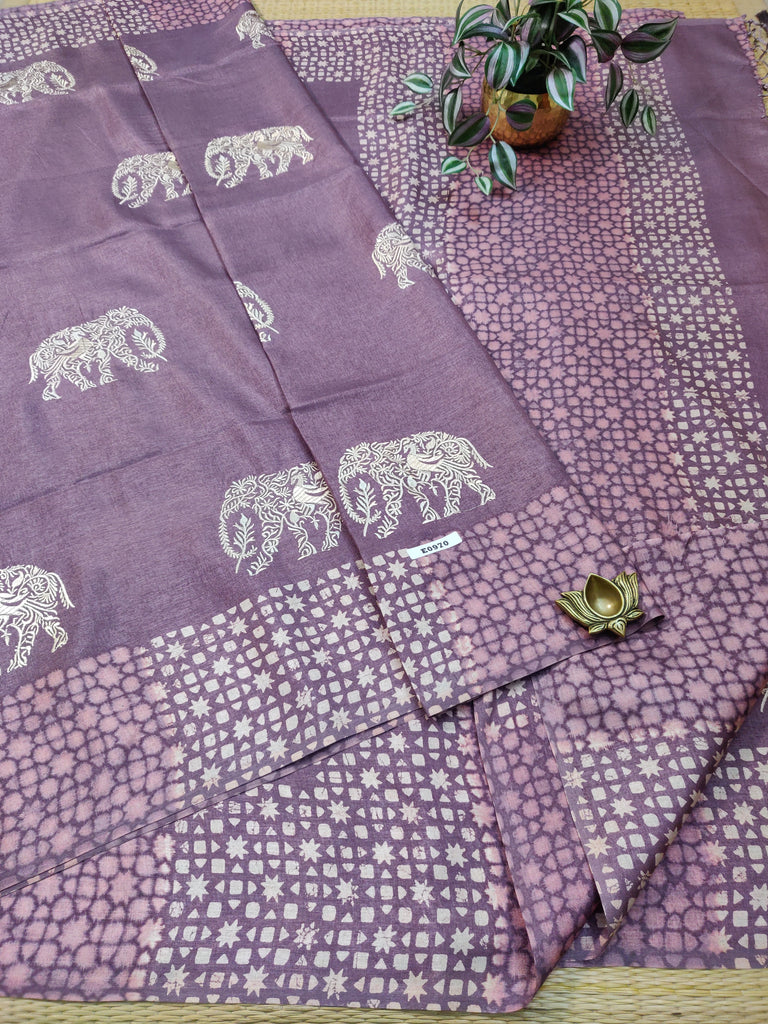 Mutka Tussar Silk# E0970