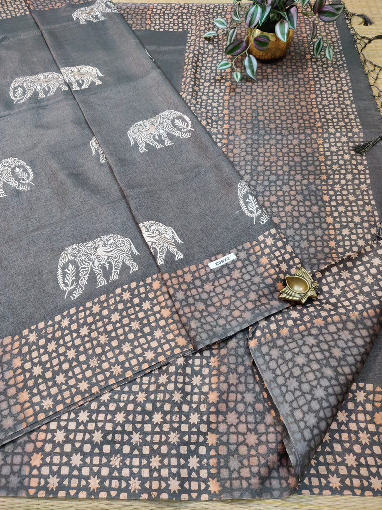 Mutka Tussar Silk# E0972