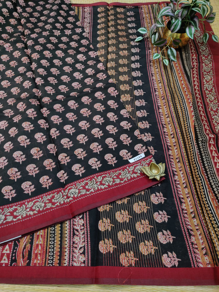 Mul Mul Silk Saree #E1184