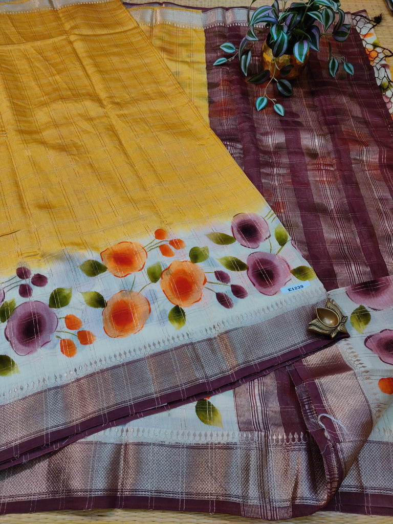 Chanderi Saree #E1239