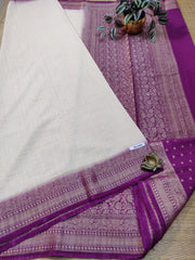 Semi Banarasi Saree #E1354