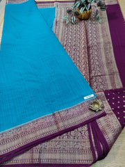 Semi Banarasi Saree #E1342