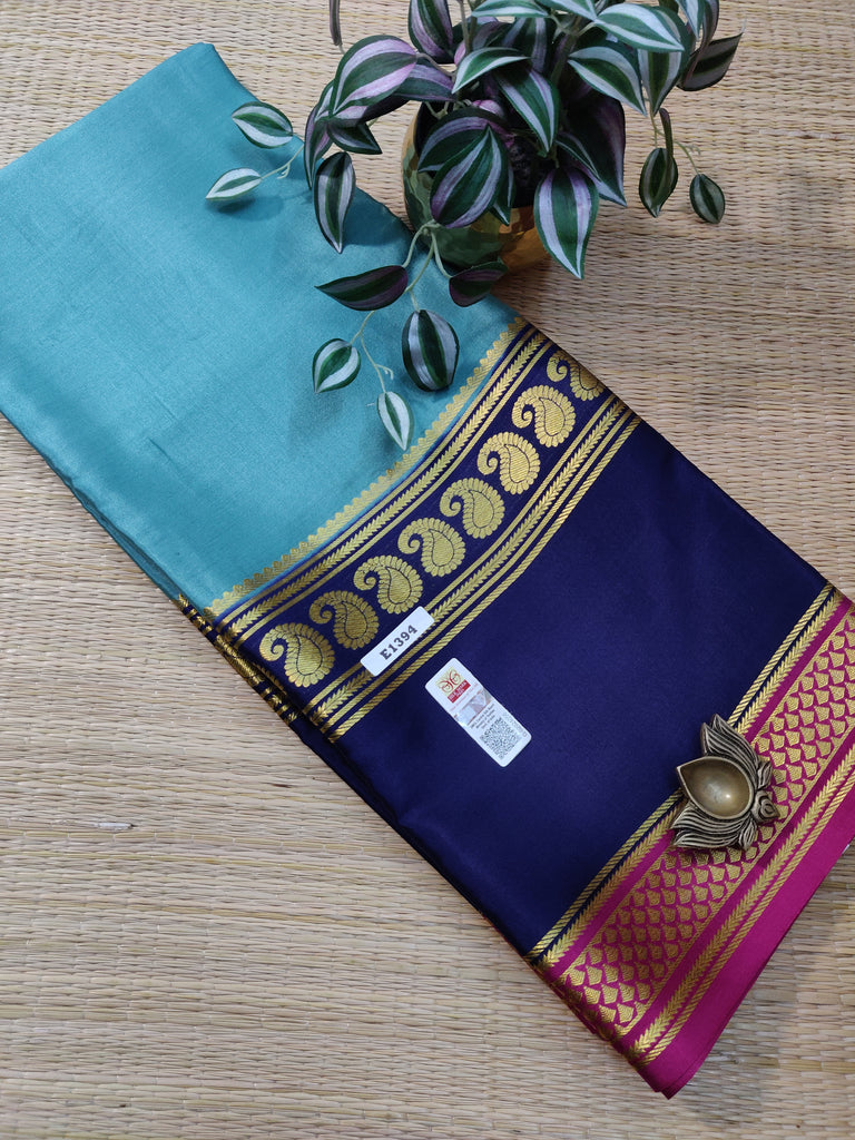 Pure Crepe Silk Saree #E1394
