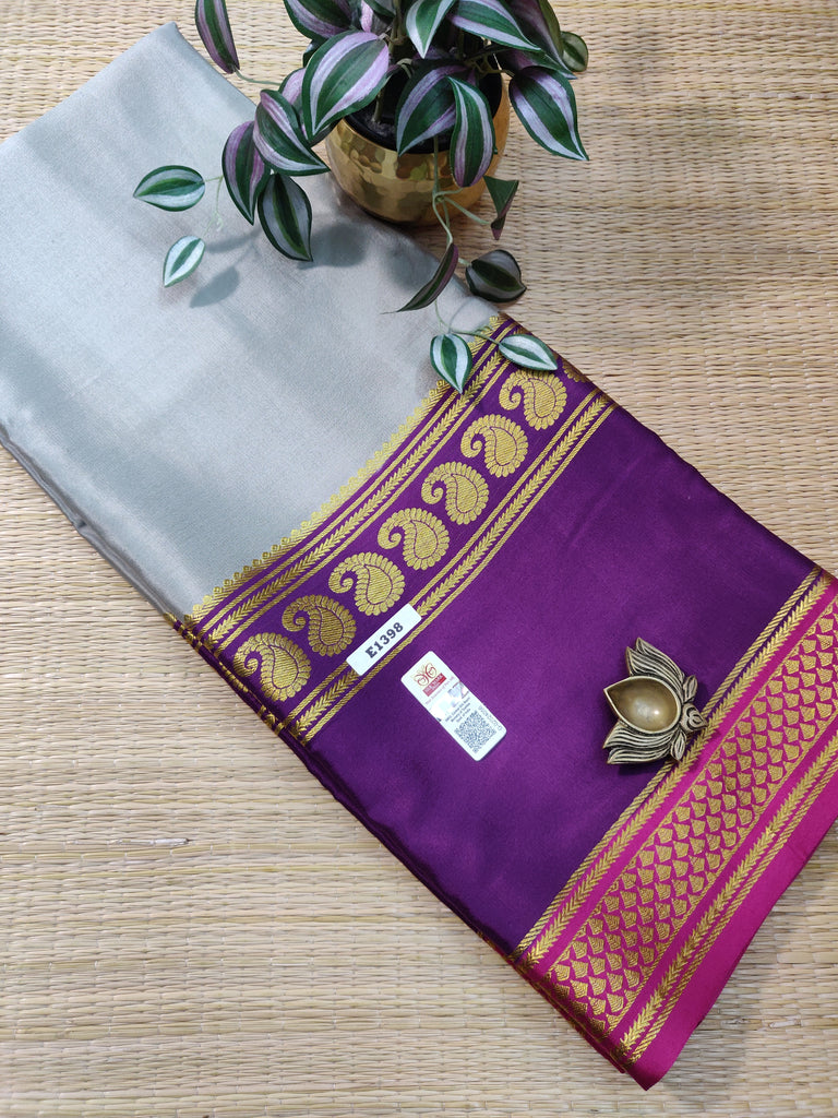 Pure Crepe Silk Saree #E1398