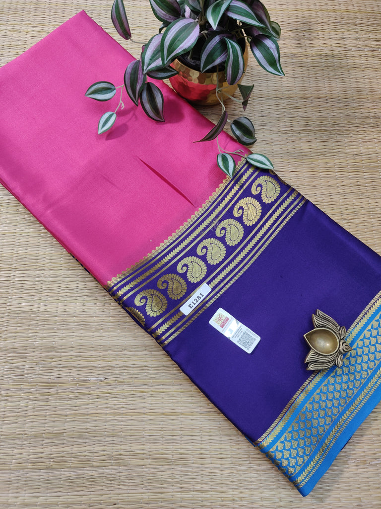 Pure Crepe Silk Saree #E1281