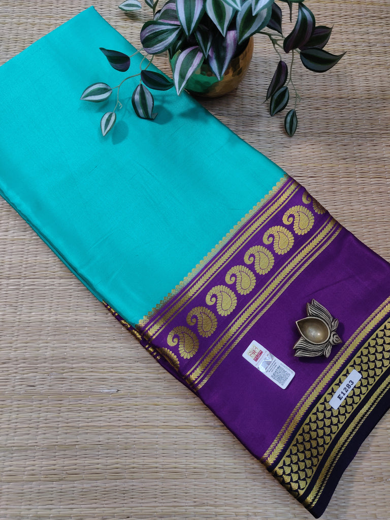 Pure Crepe Silk Saree #E1283