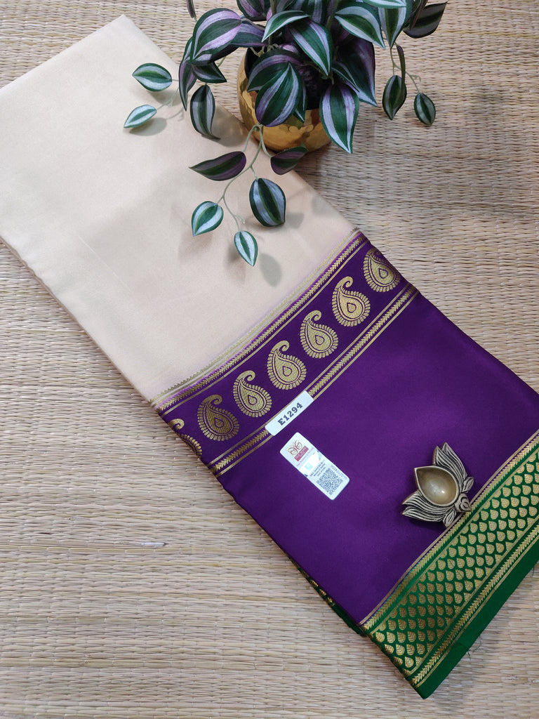 Pure Crepe Silk Saree #E1294