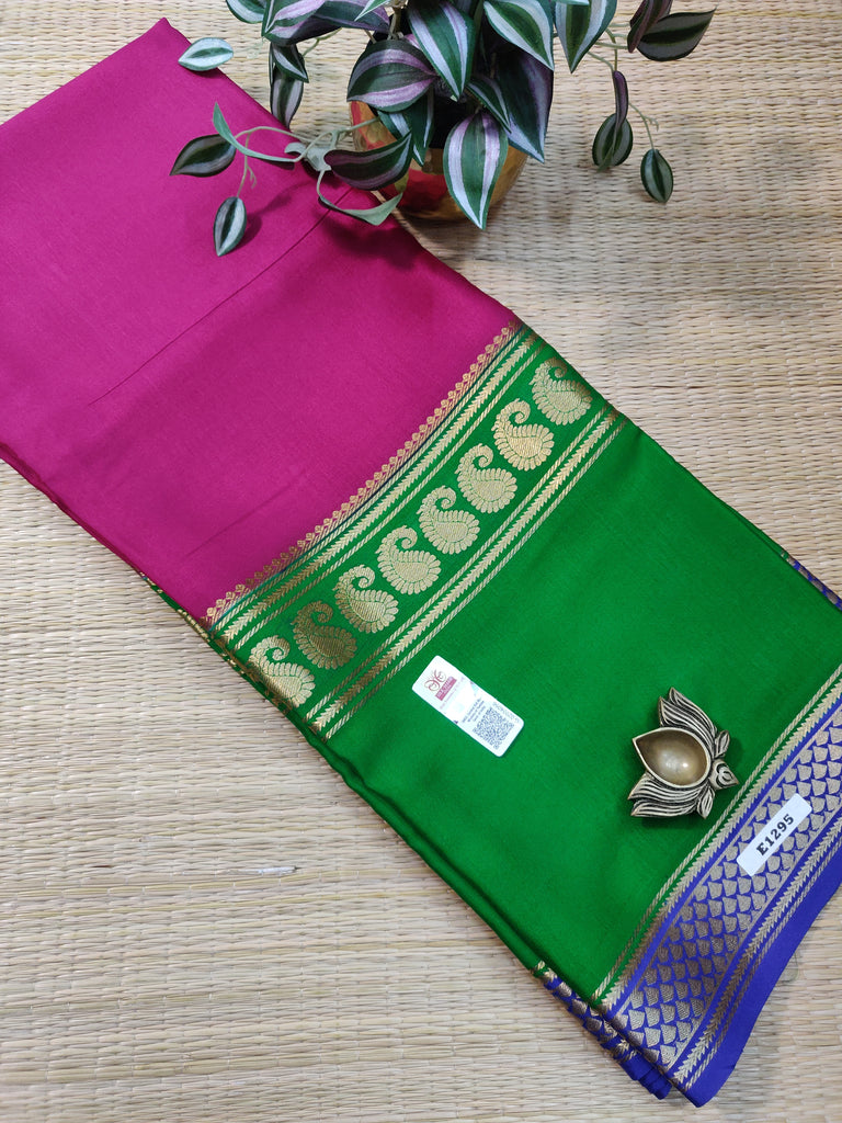 Pure Crepe Silk Saree #E1295