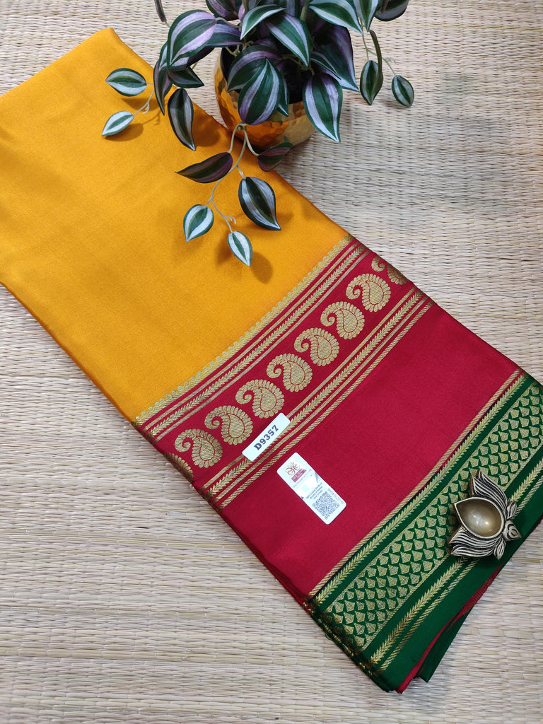 Pure Crepe Silk Saree #D9357