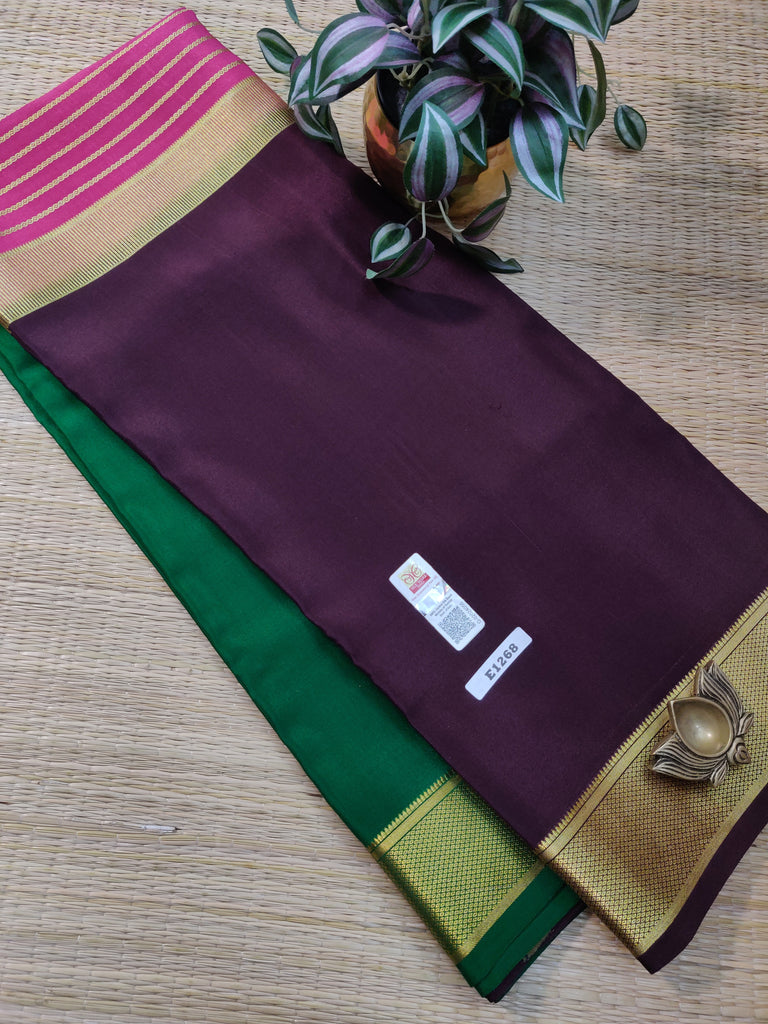 Pure Crepe Silk Saree #E1268