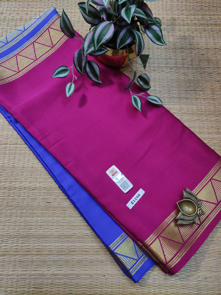 Pure Crepe Silk Saree #E1298