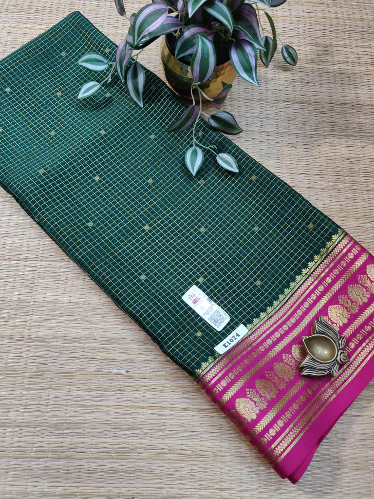 Pure Crepe Silk Saree #E1074