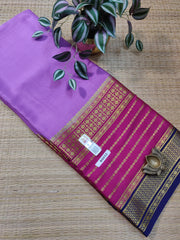 Pure Crepe Silk Saree #D8652