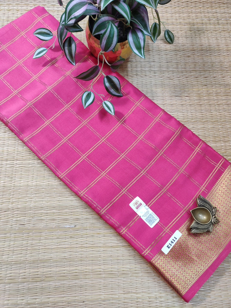 Pure Crepe Silk Saree #E1411