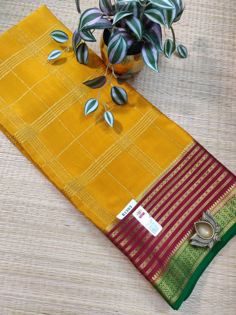 Pure Crepe Silk Saree #E1303