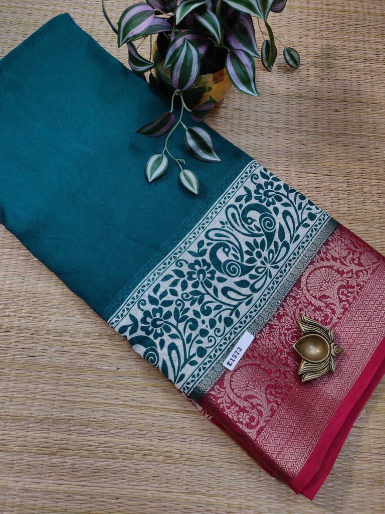 Mass Crepe Sarees #E1573