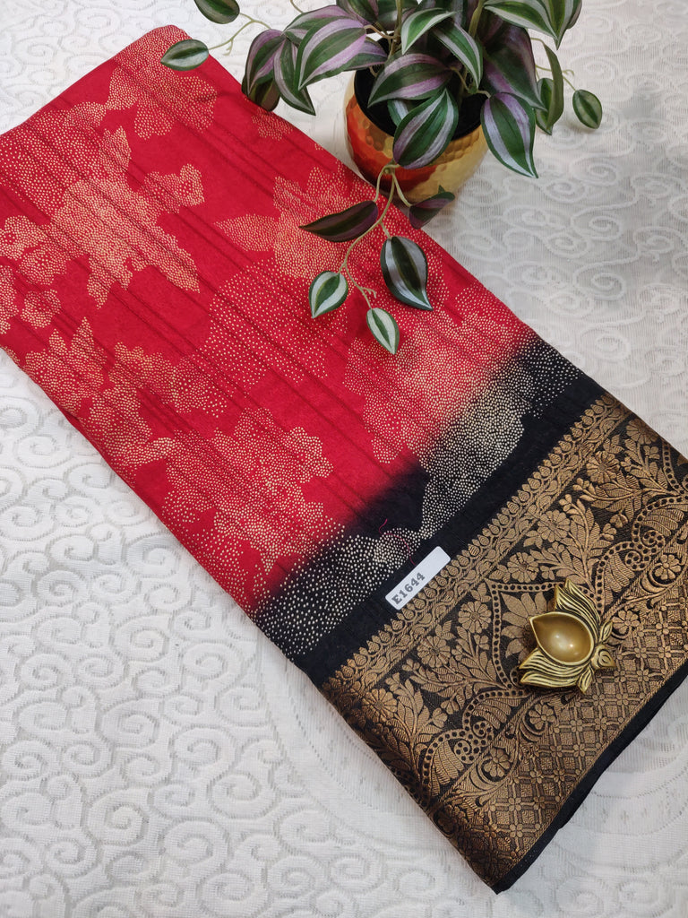 Printed Rawsilk #E1644