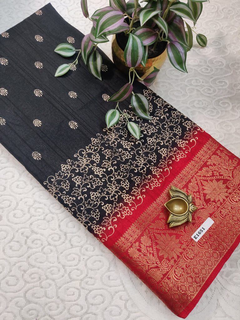 Printed Rawsilk #E1651