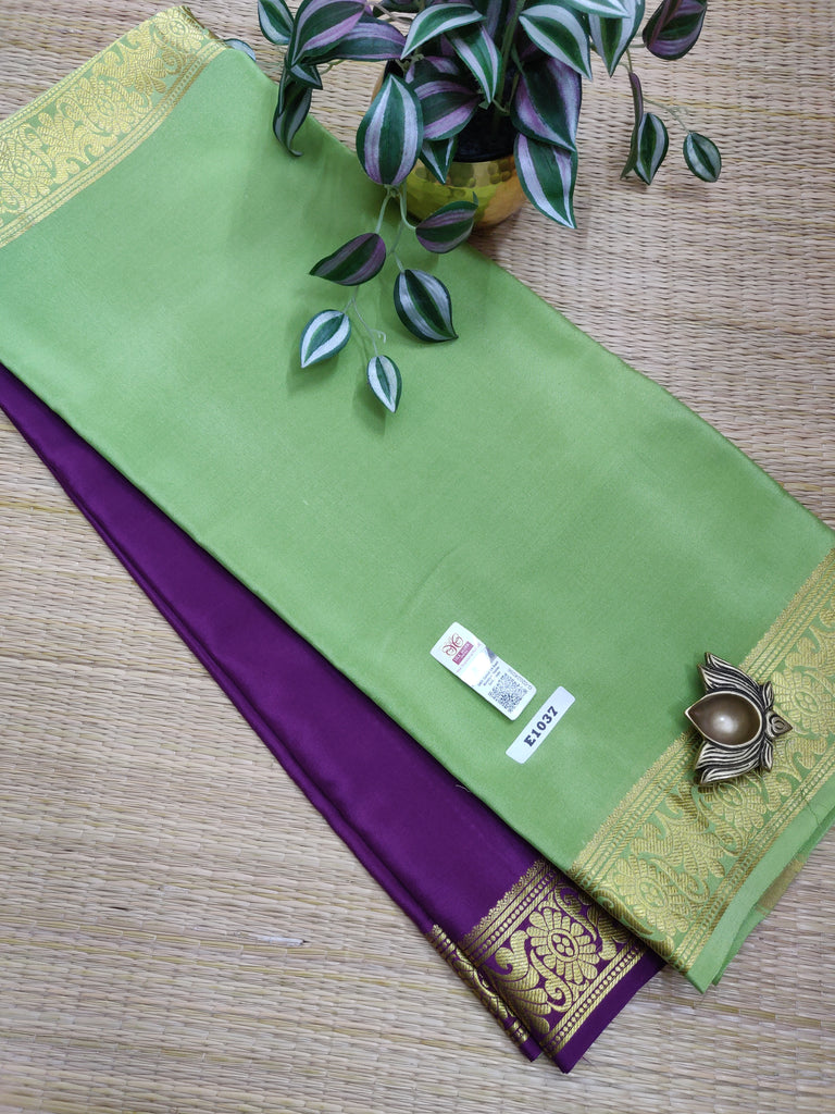 Pure Crepe Silk Saree #E1037